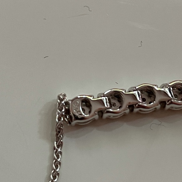 Diamond Cluster Bolo Bracelet - Picture 6 of 6